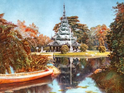 La Pagoda, Eden Gardens, Calcutta, India, inizio XX secolo da Unbekannt