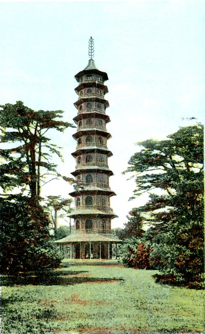 La Pagoda, Kew Gardens, Richmond upon Thames, Londra, XX secolo da Unbekannt