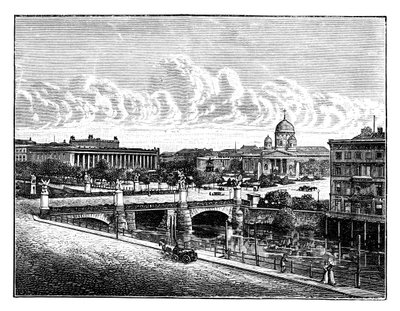 Il Ponte del Palazzo e il Giardino delle Delizie, Berlino, Germania da Unbekannt
