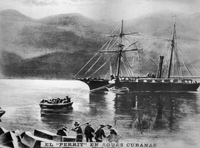 Il Perrit nelle acque cubane, 1869, anni 1920 da Unbekannt