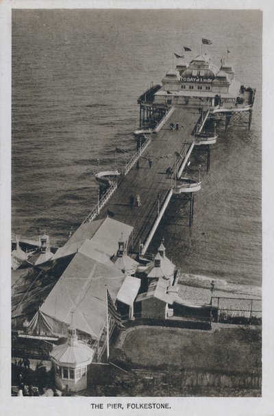 Il molo, Folkestone da Unbekannt