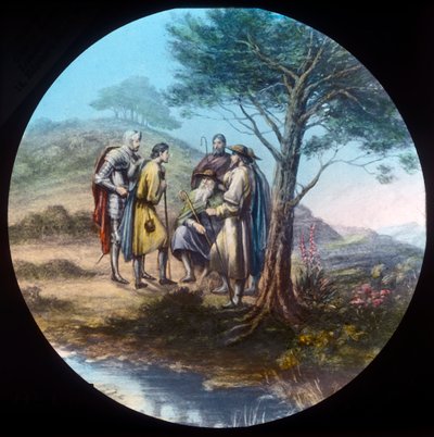 Il pellegrino accolto da Unbekannt