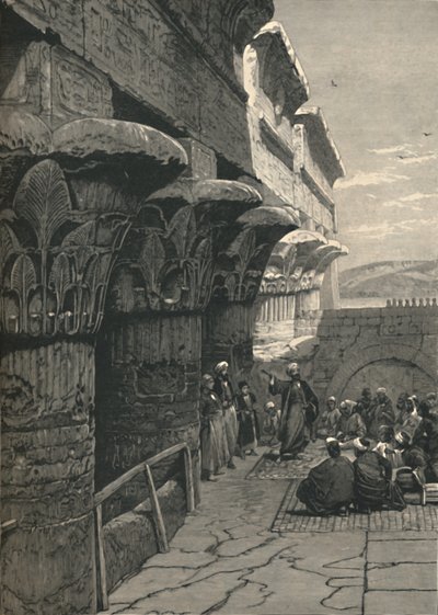 La Sala delle Colonne di Ezneh, 1879, 1886 da Unbekannt