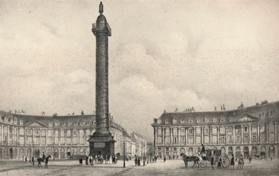 La colonna di Place Vendome, 1915 da Unbekannt