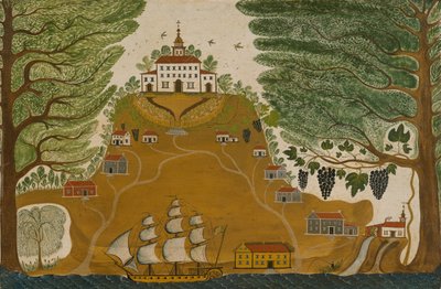 La piantagione, ca. 1825 da Unbekannt