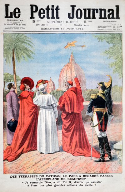 Il Papa che osserva l