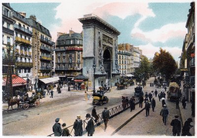 La Porta Saint Denis, Parigi da Unbekannt