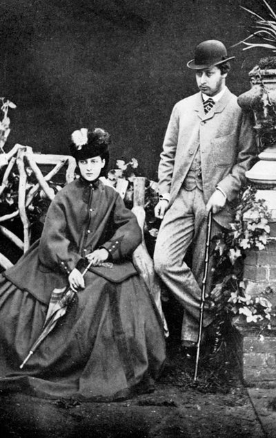 Il Principe e la Principessa del Galles, XIX secolo 1910 da Unbekannt