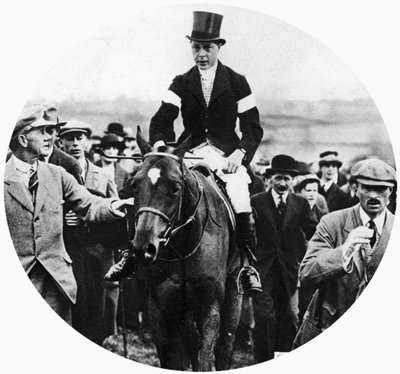Il Principe di Galles alle corse di Grafton Hunt su Pet Dog, c1930s da Unbekannt