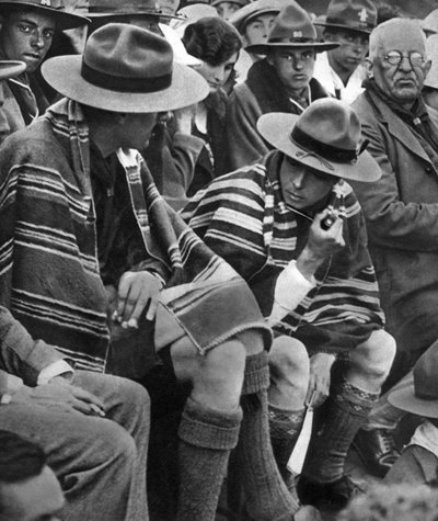 Il Principe di Galles con gli scout gallesi, 1926 da Unbekannt