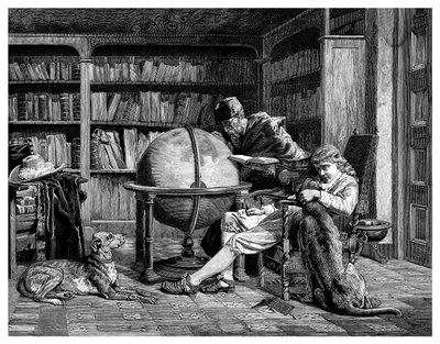 Il Professore e il Suo Allievo da Unbekannt