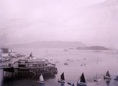 Il Molo della Passeggiata a Plymouth nel Devon da Unbekannt