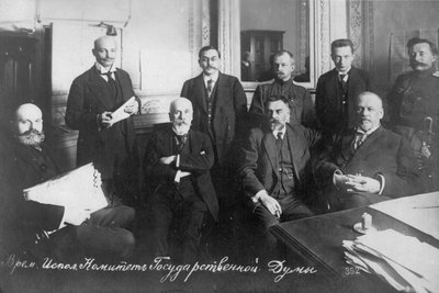 Il Comitato Provvisorio della Duma di Stato, 1917 da Unbekannt