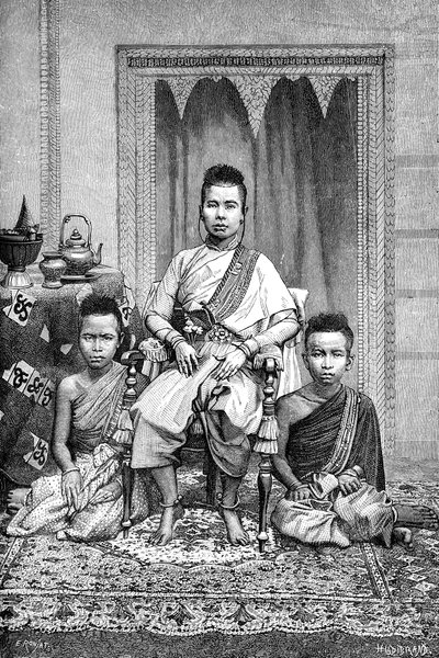 La Regina Madre dei Khmer Cambogiani, Cambogia da Unbekannt