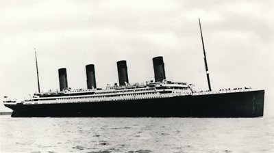 Il RMS Titanic lascia Southampton, 10 aprile 1912 da Unbekannt