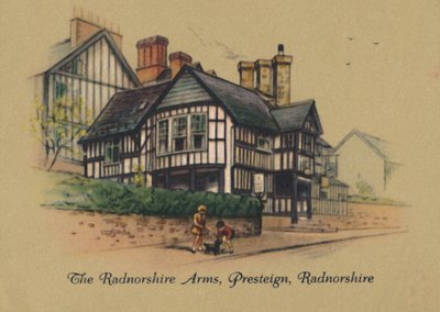 Il Radnorshire Arms, Presteign, Radnorshire da Unbekannt