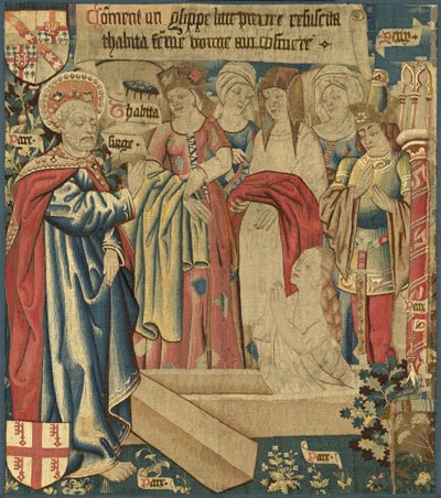 La resurrezione di Tabita, c. 1460 da Unbekannt