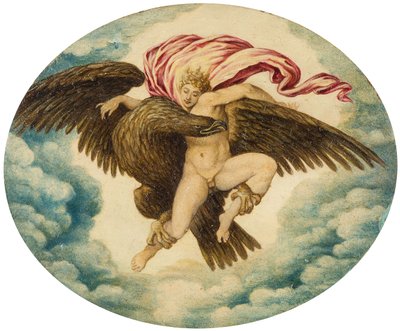 Il ratto di Ganimede, fine XVII-inizio XVIII secolo da Unbekannt