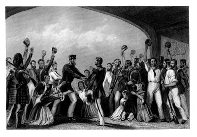 Il soccorso di Lucknow da parte del generale Havelock, rivolta indiana, 15 settembre 1857, 1880 da Unbekannt