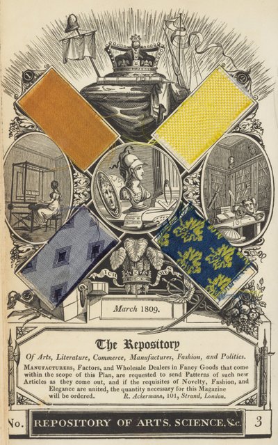 Il Repository delle Arti, Letteratura, Commercio, Manifatture, Mode e Politica, gennaio-giugno 1809 da Unbekannt