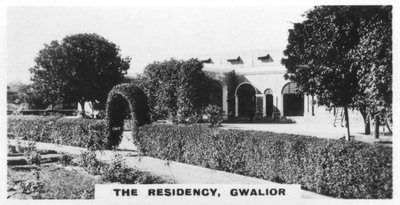 La Residenza, Gwalior, Madhya Pradesh, India, c1925 da Unbekannt