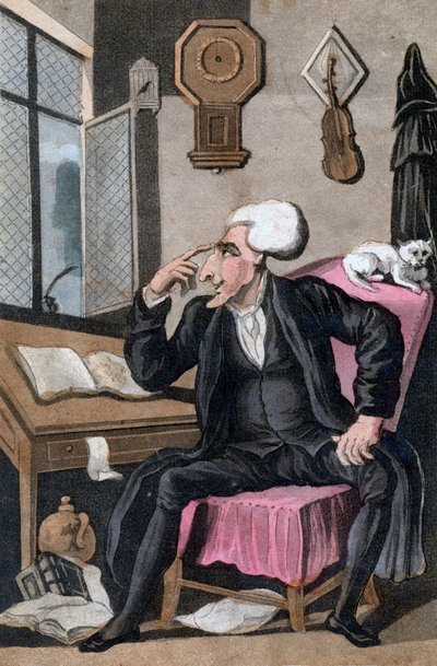 Il Reverendo Dottor Syntax, 1828 da Unbekannt