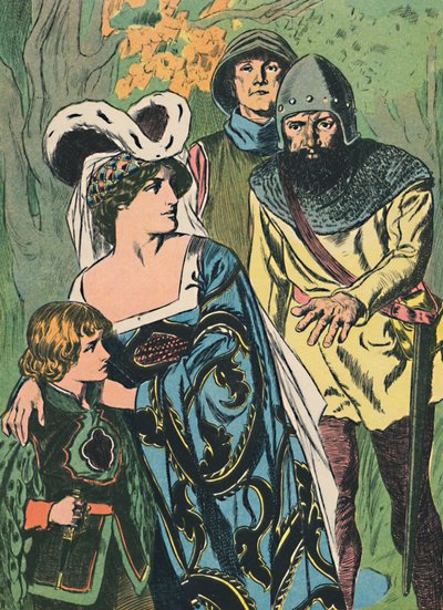 I Ladri Scoprono la Regina Margherita e il Principe, c1907 da Unbekannt