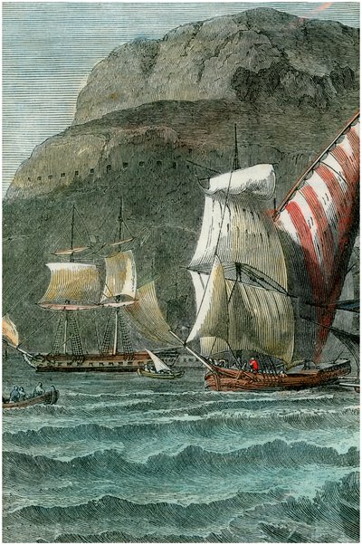 La Rocca di Gibilterra, c1880 da Unbekannt