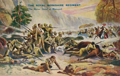 Il Reggimento Reale del Berkshire. La resistenza eroica a Maiwand, 1880, 1939 da Unbekannt