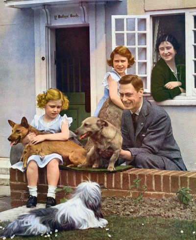 La Famiglia Reale a Windsor da Unbekannt