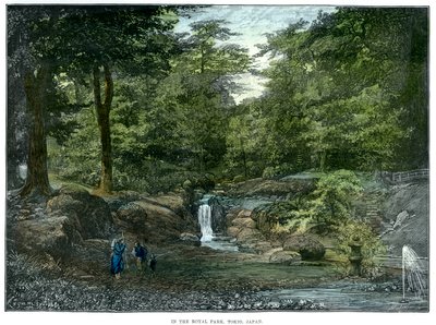 Il Parco Reale, Tokyo, Giappone da Unbekannt