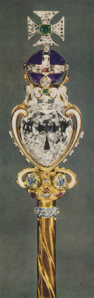 Lo Scettro Reale con la Croce, 1937 da Unbekannt