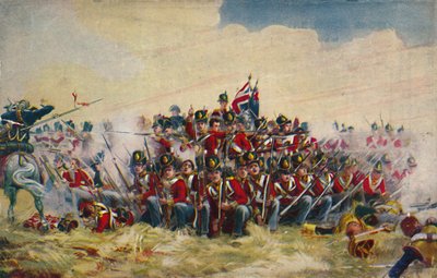 I Royal Scots. La piazza a Quatre Bras, 1815, 1939 da Unbekannt