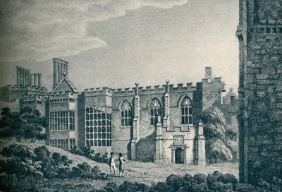 Le rovine di Cowdray House, vicino a Midhurst, Sussex, 1907 da Unbekannt