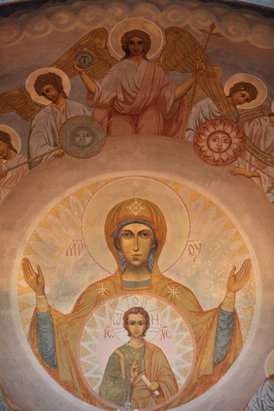 Cattedrale ortodossa russa, anche chiamata Eglise Russe o Cattedrale di San Nicola, è la più grande cattedrale ortodossa russa fuori dalla Russia, Nizza, Francia da Unbekannt