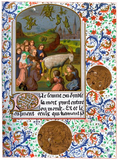 Il sabato a Vaudois, Francia, XIII secolo 1849 da Unbekannt