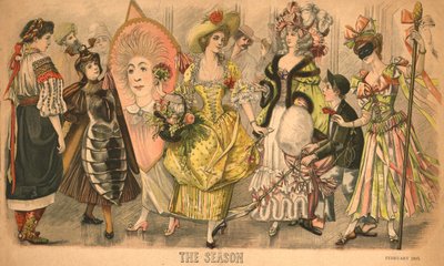 La stagione, 1895 da Unbekannt
