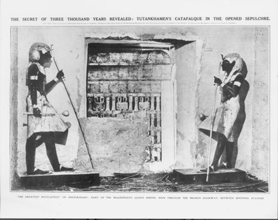 Il segreto di tremila anni rivelato: il catafalco di Tutankhamon nella tomba aperta da Unbekannt