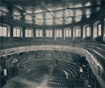 Il Teatro Sheldonian, Oxford, 1903 da Unbekannt