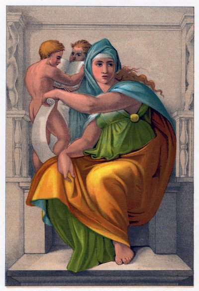 La Sibilla di Delfi da Unbekannt