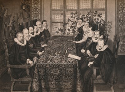 La conferenza di Somerset House, 1604, 1604, 1904 da Unbekannt