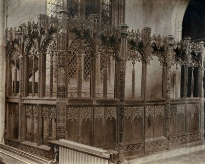 La cappella primaverile nella chiesa di San Pietro e San Paolo, Lavenham, Suffolk da Unbekannt