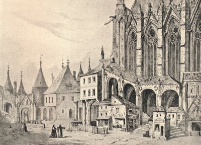 La scala della Sainte-Chapelle, 1700 da Unbekannt