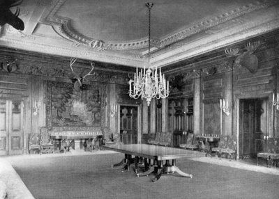 La Sala da Pranzo di Stato alla Casa Bianca, Washington DC, USA da Unbekannt