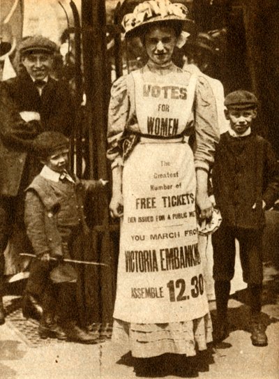 La domestica suffragetta da Unbekannt