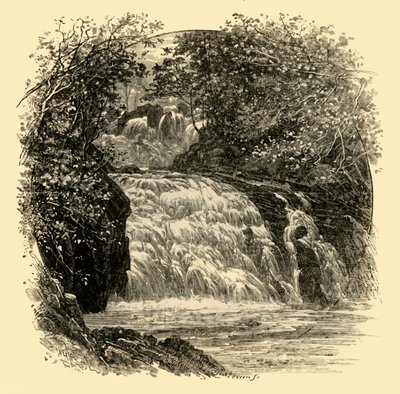 Le cascate Swallow, 1898 da Unbekannt