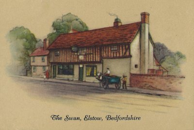 Il cigno, Elstow, Bedfordshire, 1939 da Unbekannt