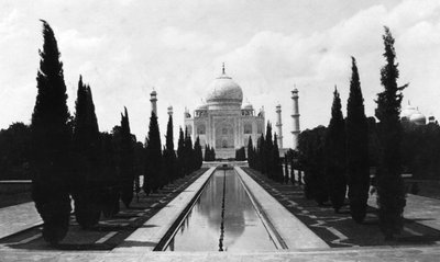 Il Taj Mahal, Agra, India da Unbekannt