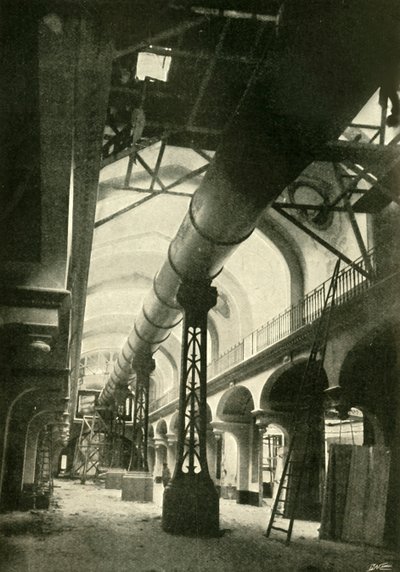 Il telescopio completato, 1900 da Unbekannt