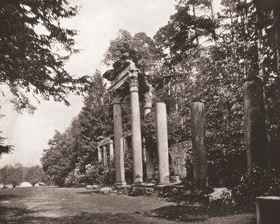 Il Tempio di Augusto a Virginia Water, Surrey, 1894 da Unbekannt